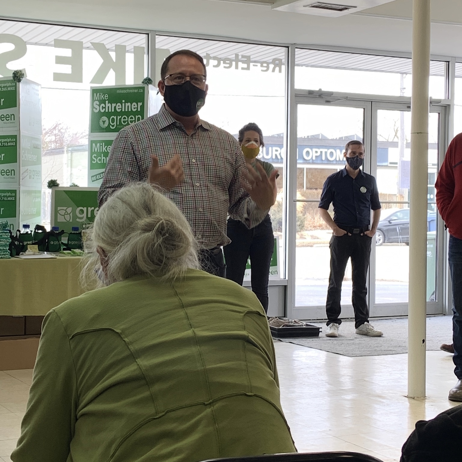 Mike Schreiner Campaign Office